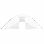 Greenhouse with Steel Frame White 120 m? 24x5x2.3 m