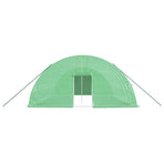 Greenhouse with Steel Frame Green 48 m? 8x6x2.85 m
