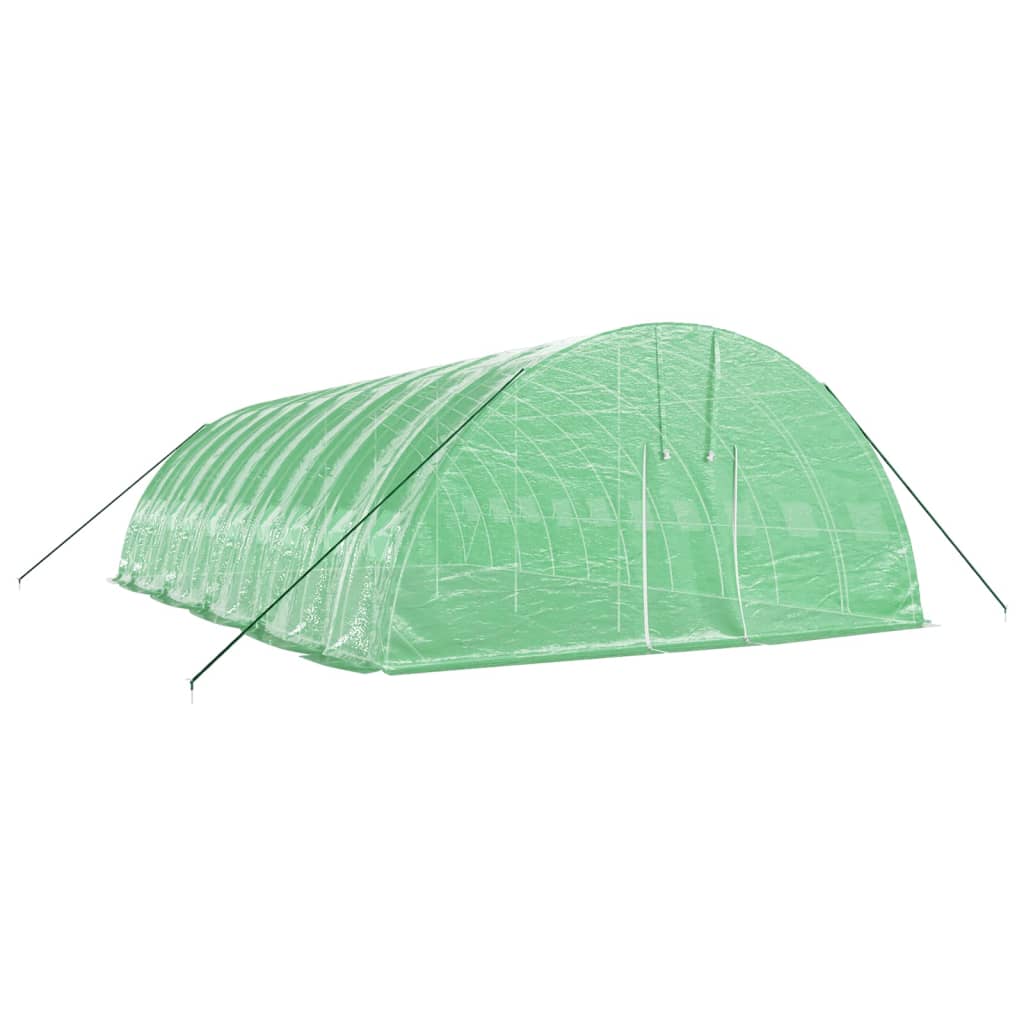 Greenhouse with Steel Frame Green 60 m? 10x6x2.85 m