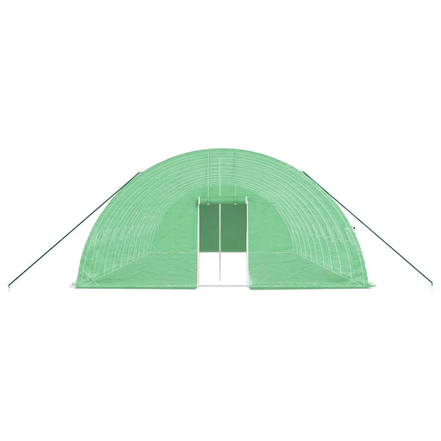 Greenhouse with Steel Frame Green 60 m? 10x6x2.85 m