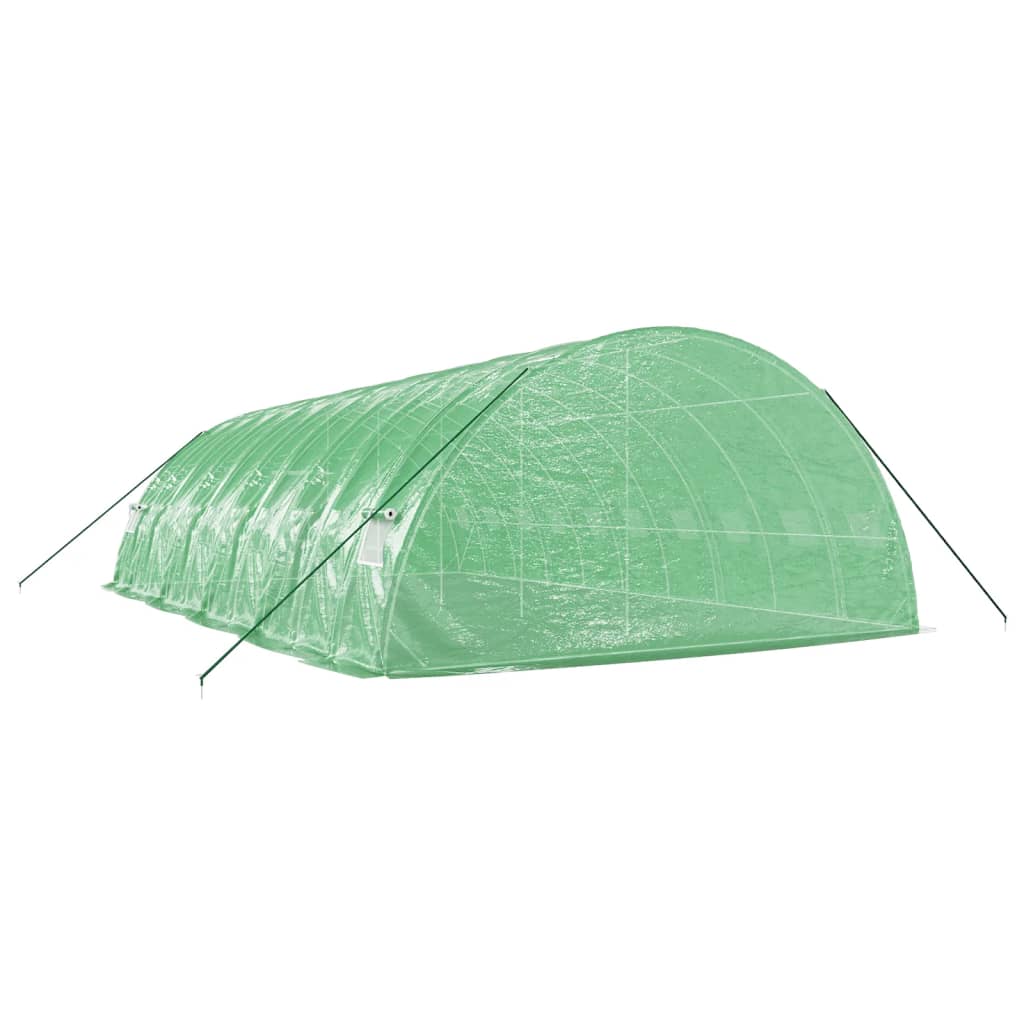 Greenhouse with Steel Frame Green 60 m? 10x6x2.85 m