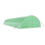 Greenhouse with Steel Frame Green 120 m² 20x6x2.85 m