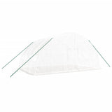 Greenhouse with Steel Frame White 24 m? 6x4x2.85 m