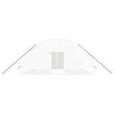 Greenhouse with Steel Frame White 24 m? 6x4x2.85 m