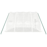 Greenhouse with Steel Frame White 24 m? 6x4x2.85 m