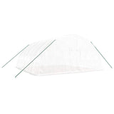 Greenhouse with Steel Frame White 36 m² 6x6x2.85 m - Side View