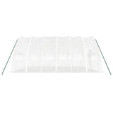 Greenhouse with Steel Frame White 36 m? 6x6x2.85 m