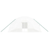 Greenhouse with Steel Frame White 48 m? 8x6x2.85 m