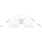 Greenhouse with Steel Frame White 48 m? 8x6x2.85 m