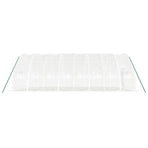 Greenhouse with Steel Frame White 48 m? 8x6x2.85 m