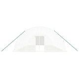 Greenhouse with Steel Frame White 60 m? 10x6x2.85 m