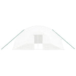 Greenhouse with Steel Frame White 60 m? 10x6x2.85 m
