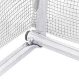 Greenhouse with Steel Frame White 60 m² 10x6x2.85 m - Low Angle