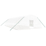 Greenhouse with Steel Frame White 72 m? 12x6x2.85 m