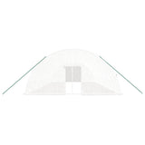 Greenhouse with Steel Frame White 72 m? 12x6x2.85 m