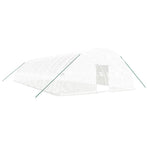 Greenhouse with Steel Frame White 84 m? 14x6x2.85 m
