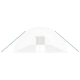 Greenhouse with Steel Frame White 84 m? 14x6x2.85 m