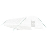 Greenhouse with Steel Frame White 96 m? 16x6x2.85 m