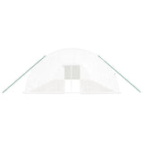 Greenhouse with Steel Frame White 96 m? 16x6x2.85 m