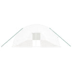 Greenhouse with Steel Frame White 96 m? 16x6x2.85 m
