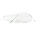 Greenhouse with Steel Frame White 96 m? 16x6x2.85 m