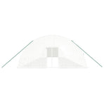 Greenhouse with Steel Frame White 108 m? 18x6x2.85 m