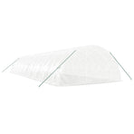 Greenhouse with Steel Frame White 108 m? 18x6x2.85 m