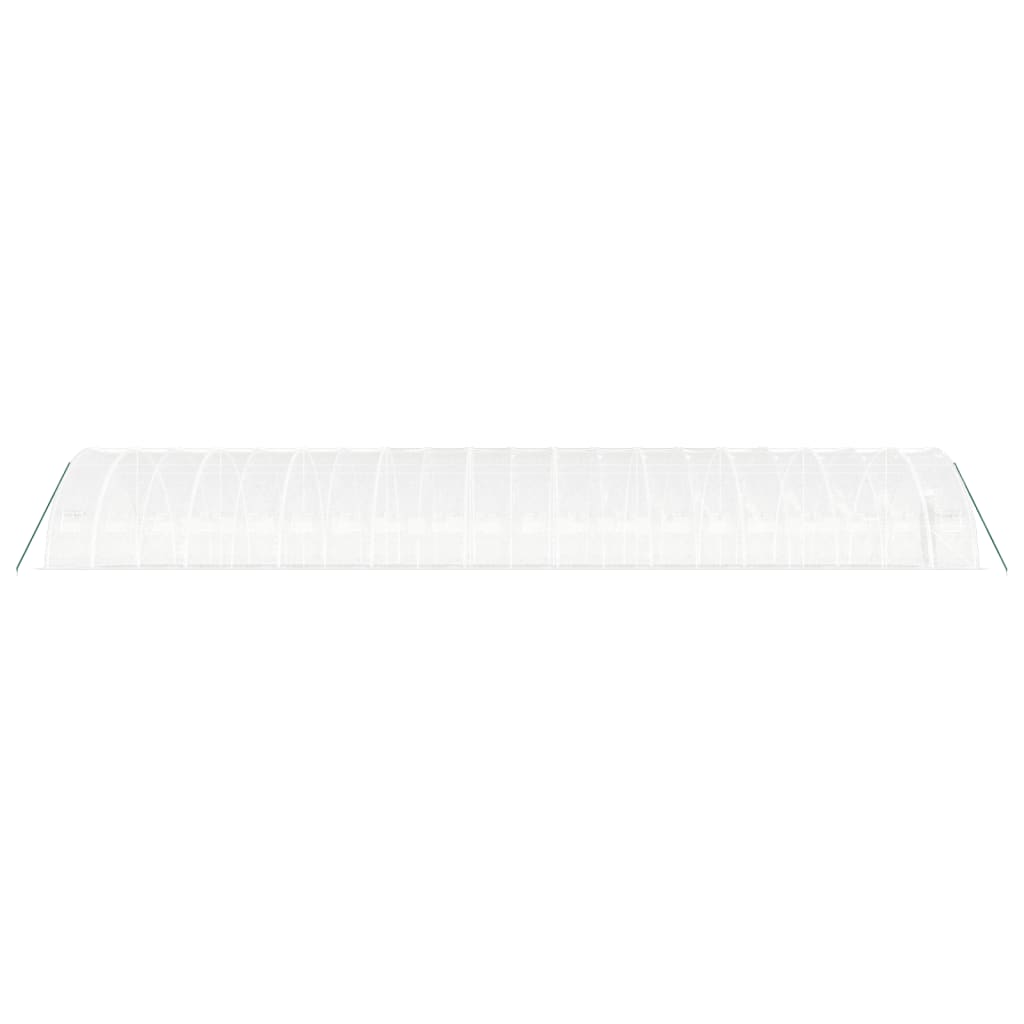 Greenhouse with Steel Frame White 120 m? 20x6x2.85 m