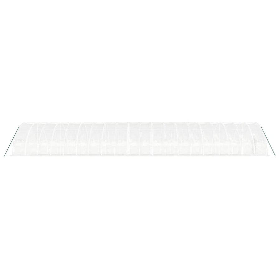Greenhouse with Steel Frame White 120 m? 20x6x2.85 m