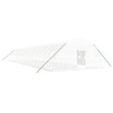 Greenhouse with Steel Frame White 132 m? 22x6x2.85 m