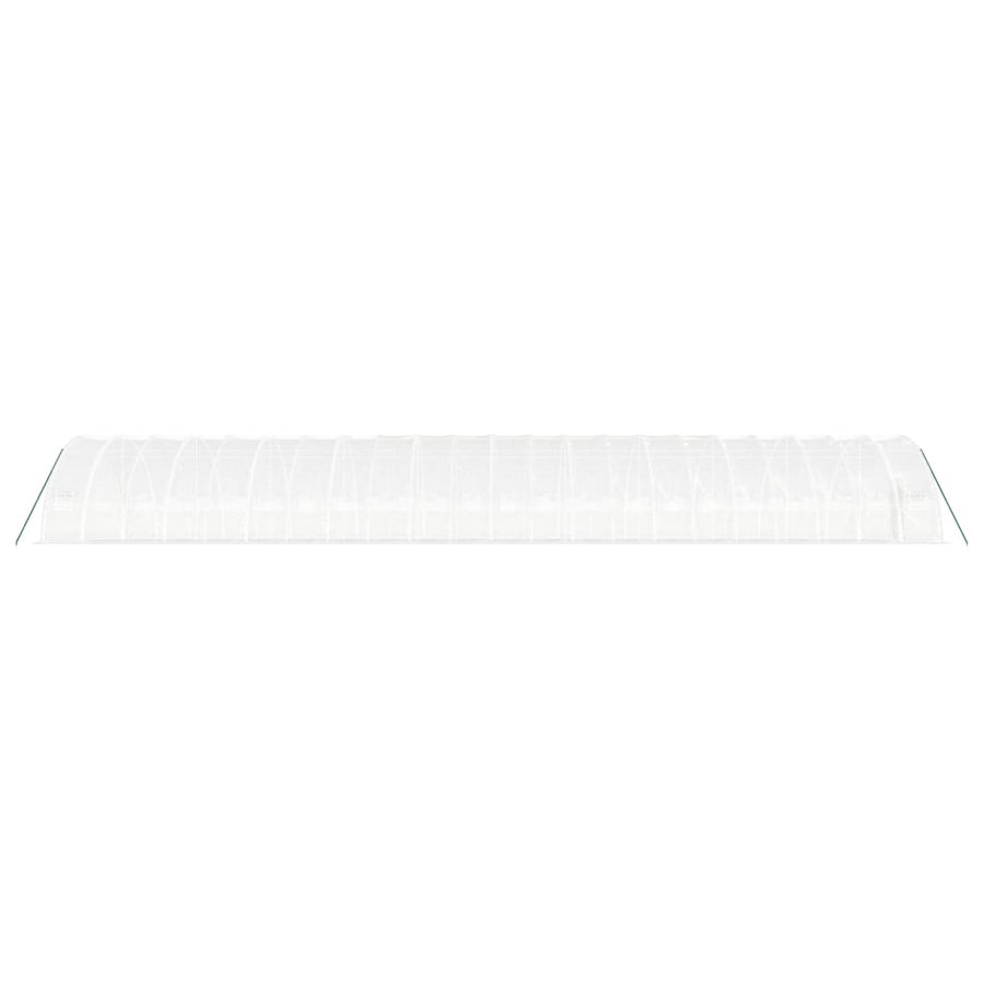 Greenhouse with Steel Frame White 132 m? 22x6x2.85 m