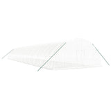 Greenhouse with Steel Frame White 144 m? 24x6x2.85 m