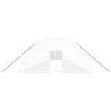 Greenhouse with Steel Frame White 144 m? 24x6x2.85 m