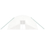 Greenhouse with Steel Frame White 144 m? 24x6x2.85 m