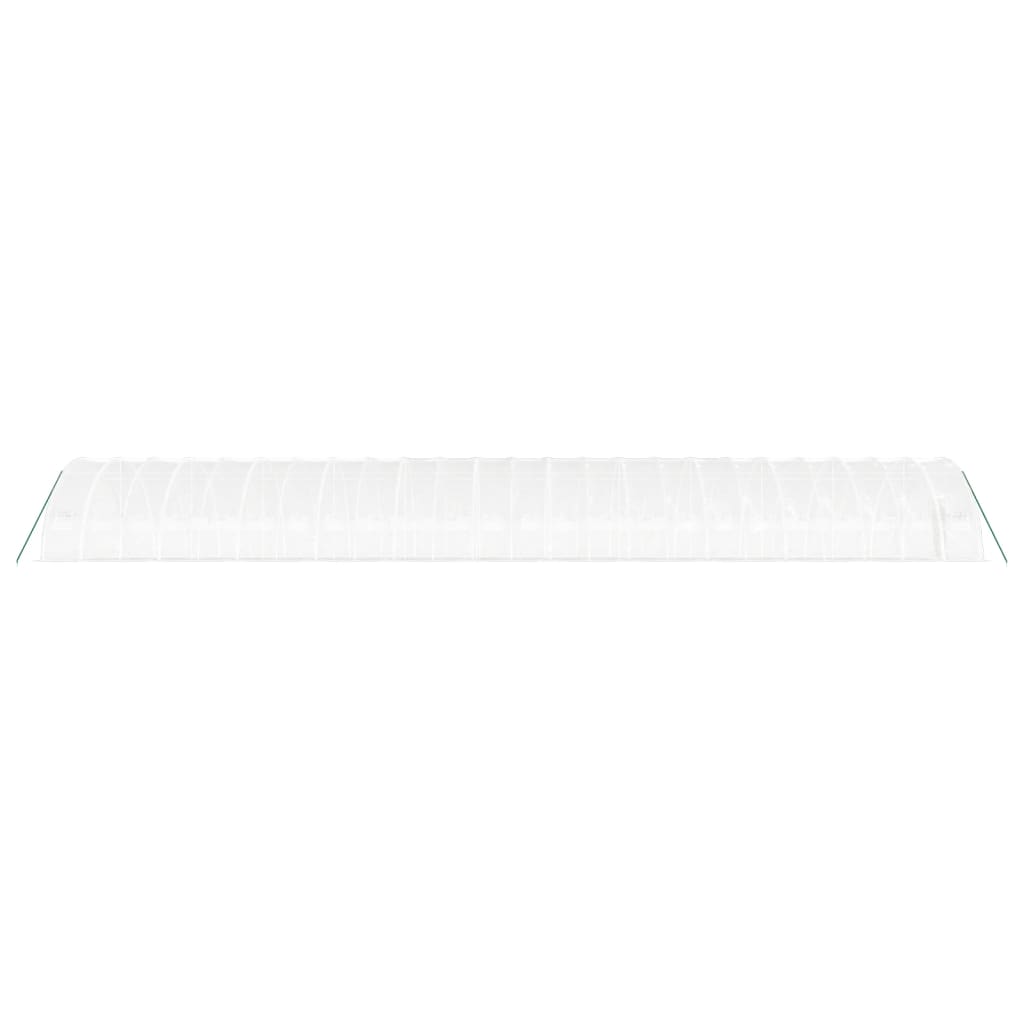 Greenhouse with Steel Frame White 144 m? 24x6x2.85 m