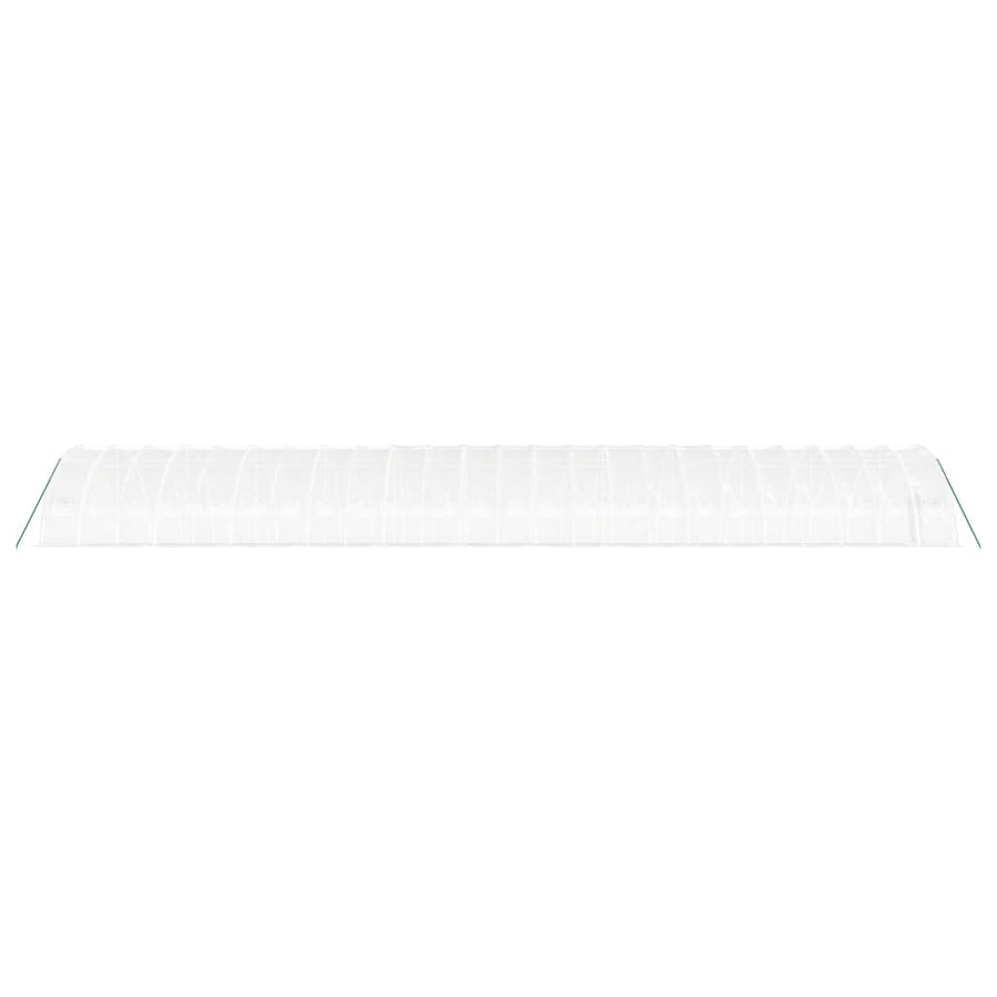 Greenhouse with Steel Frame White 144 m? 24x6x2.85 m