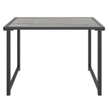 Garden Table Anthracite 55x40x37 cm Steel
