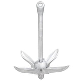 Folding Anchor Silver 4 kg Hot Dip Galvanized Cast Iron