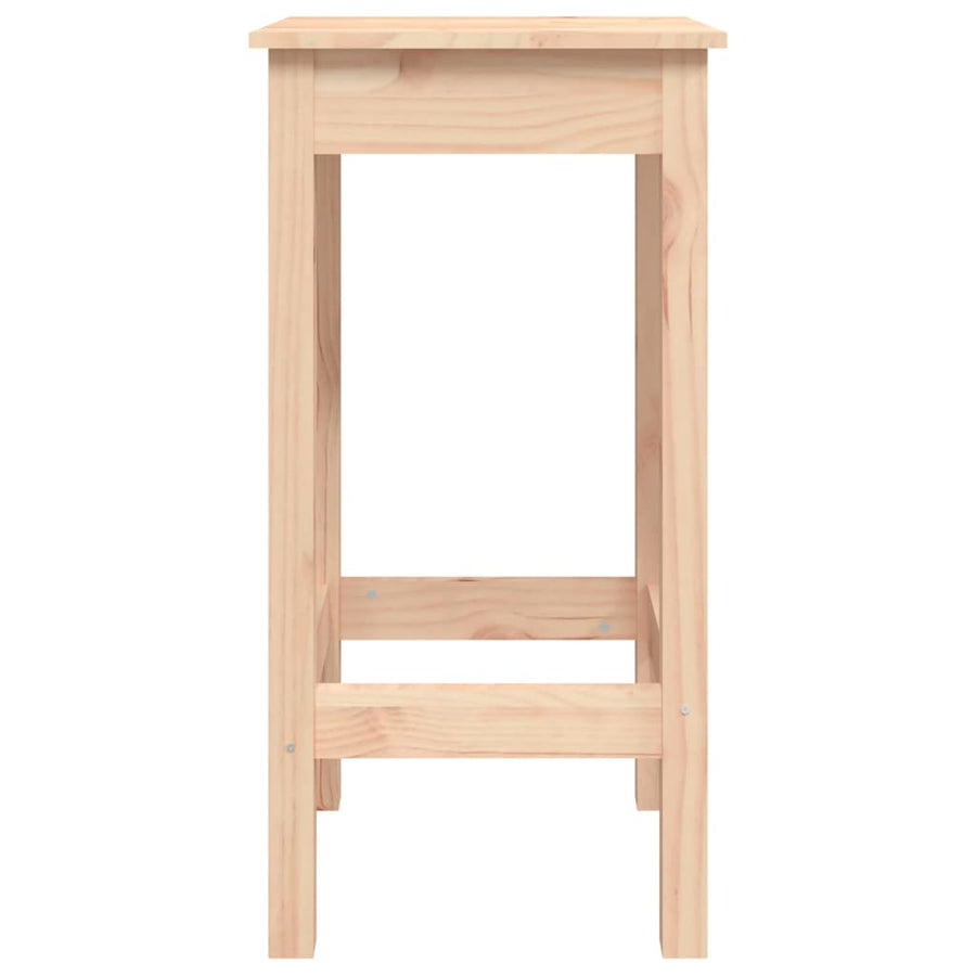 3 Piece Bar Set Solid Wood Pine