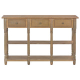 Console Table 110x30x76cm Engineered Wood