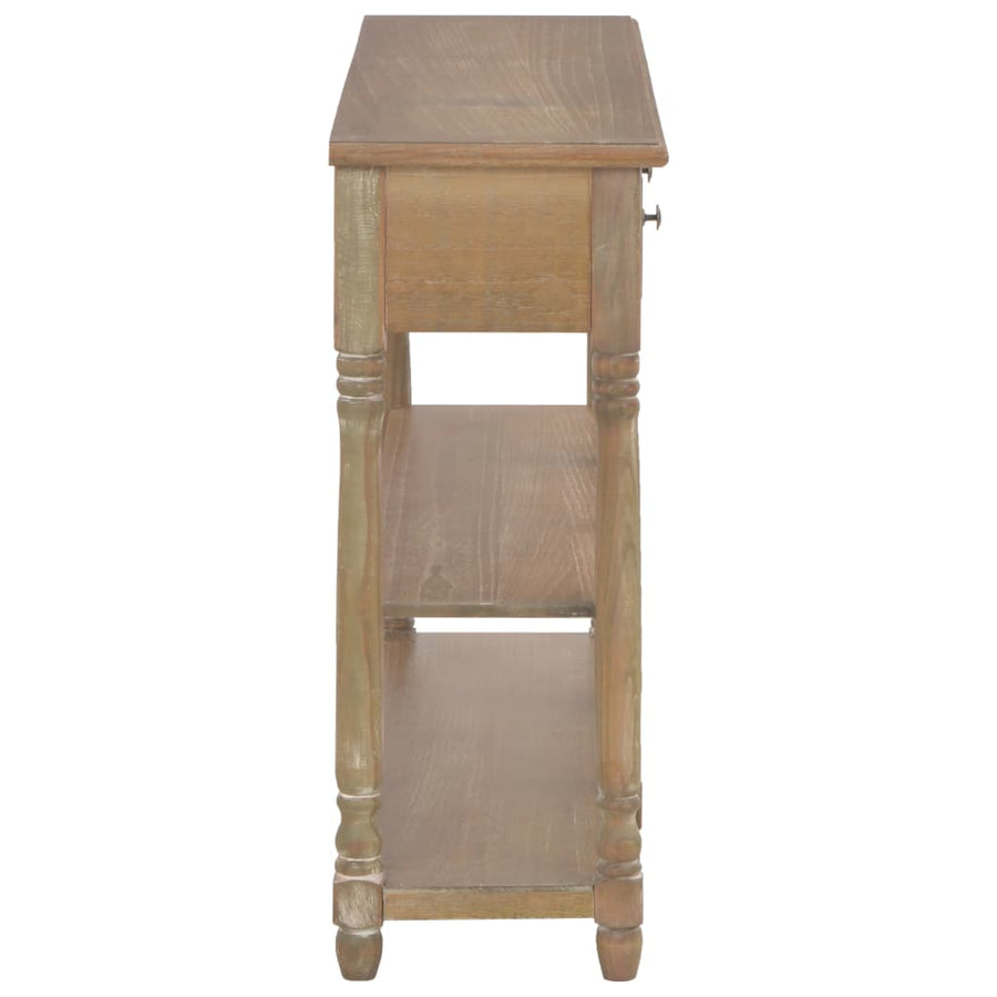 Console Table 110x30x76cm Engineered Wood