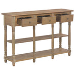 Console Table 110x30x76cm Engineered Wood