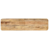 Bench 160x40x45 cm Solid Wood Mango - Top-Down View