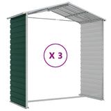 Garden Shed Green 191x300x198 cm Galvanised Steel - Extra Image