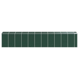 Garden Shed Green 191x980x198 cm Galvanised Steel