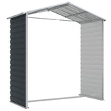 Garden Shed Anthracite 191x130x198 cm Galvanised Steel - Extra Image