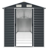 Garden Shed Anthracite 191x980x198 cm Galvanised Steel