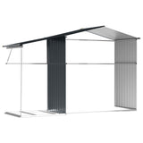 Garden Shed Anthracite 277x192.5x179 cm Galvanised Steel - Extra Image