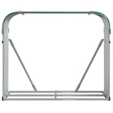 Log Holder Green 120x45x100 cm Galvanised Steel