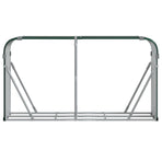 Log Holder Green 180x45x100 cm Galvanised Steel